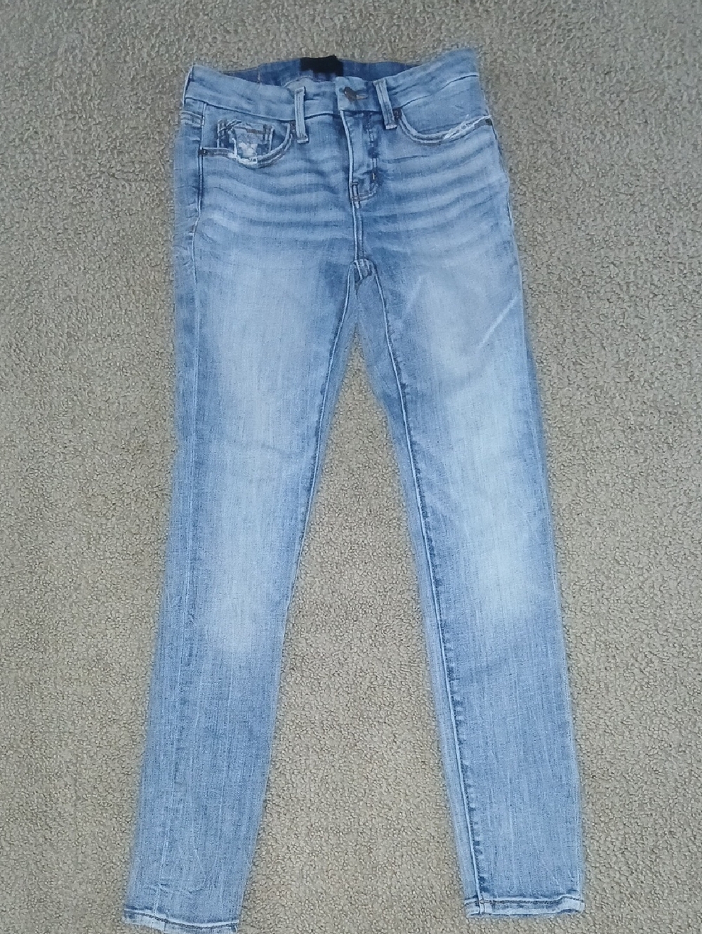 Buckle Black Skinny Jeans